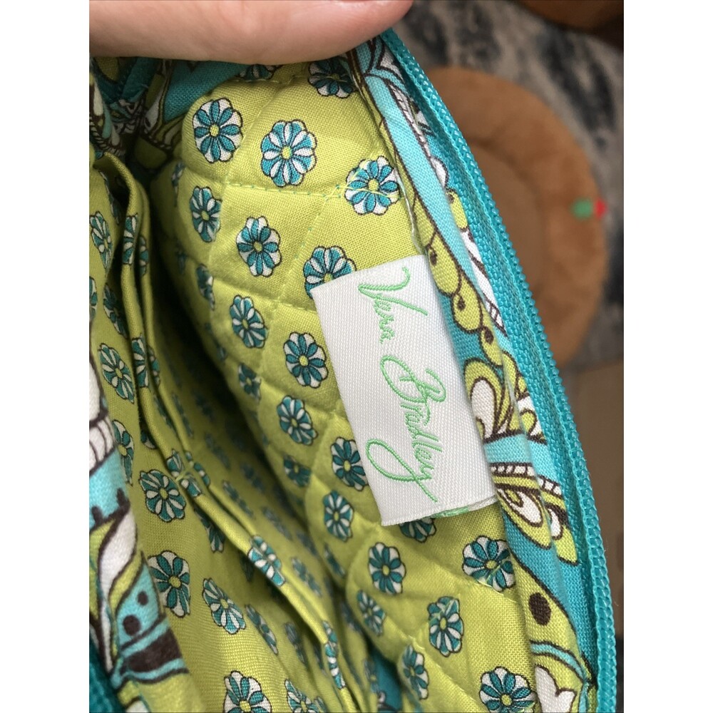 VERA BRADLEY Crossbody Shoulder Bag - Peacock - New W/out Tags - Picture 5 of 8